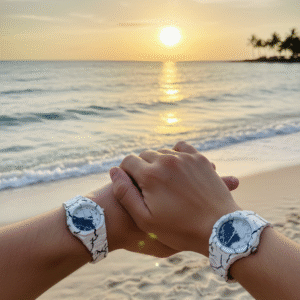 Stylish His & Hers Wristwatch Set