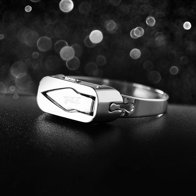 with Hidden Blade – Adjustable Mini Knife Ring